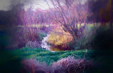 Biegung im Fluss, 2018
